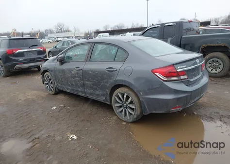 2015 Honda Civic Ex-L из США, поврежденный, VIN 2HGFB2F92FH548321